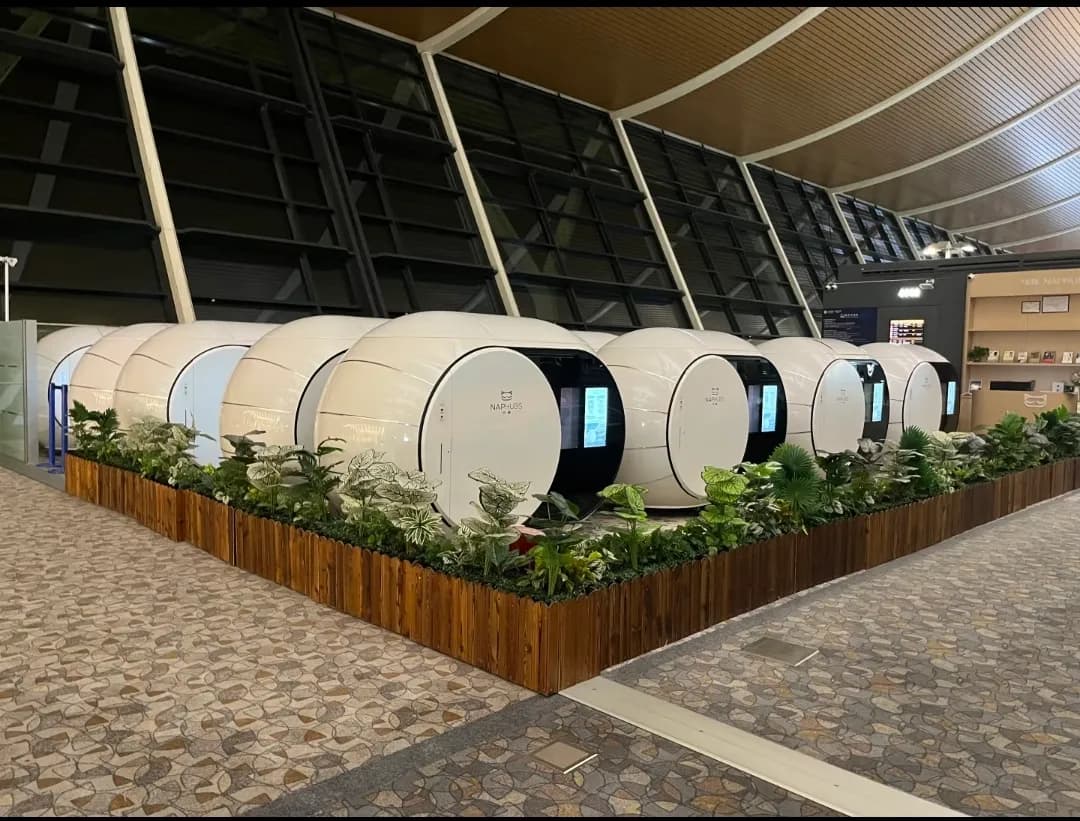 NAPHUBS Rest Cabin deployed at Shanghai Pudong International Airport T2