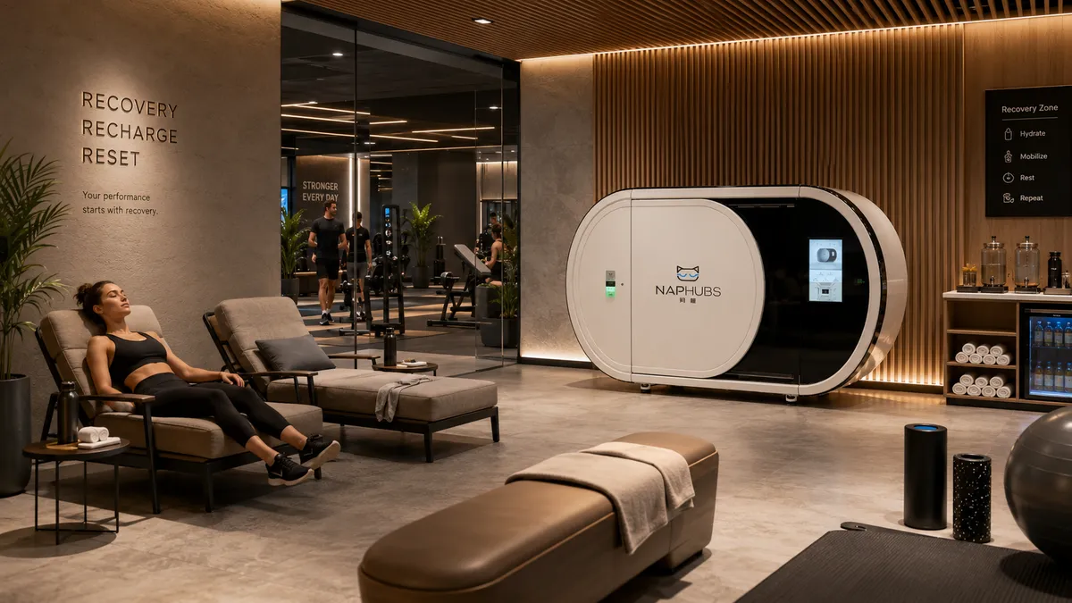 NAPHUBS Smart Recovery Cabin — Fitness Centers